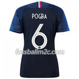 Fußballtrikots Frankreich Pogba 6 Frauens Heim Trikotsatz WM 2018